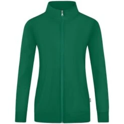 JAKO Damen Sweatjacke Doubletex Grün | 34