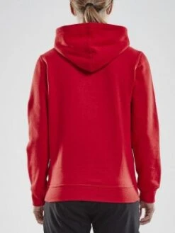 CRAFT Community Hoodie W Damen Kapuzenpullover Bright Red | XS -Jako Sport Swear 118362524 image b