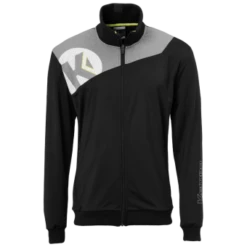 KEMPA CORE 2.0 POLY JACKE TRAININGSJACKE Schwarz-dark Grau Melange | 116