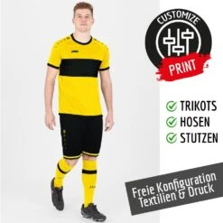 JAKO Trikotset Boca Trikot Hose Stutzen *frei Konfigurierbar*