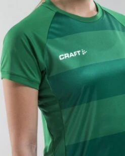 CRAFT PROGRESS JERSEY GRAPHIC W TRIKOT DAMEN Team Green | XS -Jako Sport Swear 275353898 image c