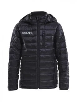 CRAFT ISOLATE JACKET JR WINTERJACKE DAUNENJACKE KINDER Schwarz | 122/128