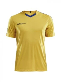 CRAFT PROGRESS JERSEY CONTRAST M TRIKOT HERREN Sweden Yellow-royal Blue | XS