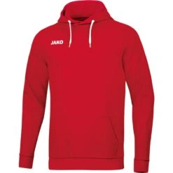 JAKO Kapuzensweat Base Kapuzenpullover Rot | 128