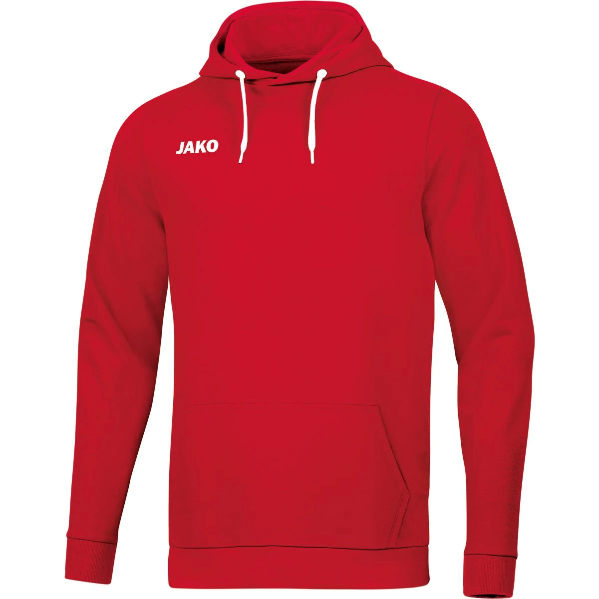JAKO Kapuzensweat Base Kapuzenpullover Rot | 128 3 JAKO Kapuzensweat Base Kapuzenpullover Rot | 128