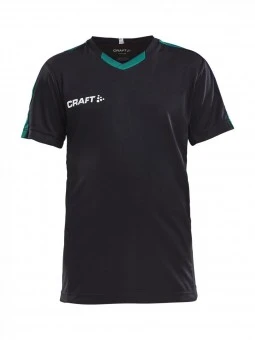 CRAFT PROGRESS JERSEY CONTRAST JR TRIKOT KINDER Black-team Green | 122/128 3 CRAFT PROGRESS JERSEY CONTRAST JR TRIKOT KINDER Black-team Green | 122/128