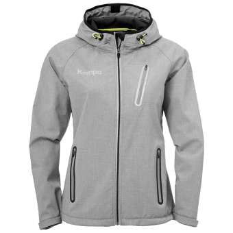 KEMPA CORE 2.0 SOFTSHELL JACKE WOMEN SOFTSHELLJACKE DAMEN Dark Grau Melange | XS 3 KEMPA CORE 2.0 SOFTSHELL JACKE WOMEN SOFTSHELLJACKE DAMEN Dark Grau Melange | XS