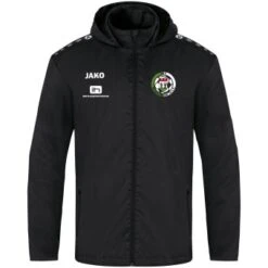 JAKO FSV Babelsberg 74 Allwetterjacke Team 2.0 Regenjacke Allwetter Schwarz | 116