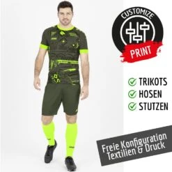 JAKO Trikotset Tropicana Trikot Hose Stutzen *frei Konfigurierbar*