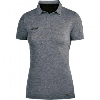 JAKO Polo Premium Basics Poloshirt Grau Meliert | 34 4 JAKO Polo Premium Basics Poloshirt Grau Meliert | 34 - Image 3