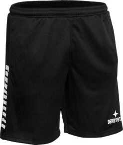 Derbystar Primo Bermudashorts Präsentationshose Kurz Schwarz-weiß | S