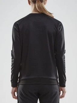 CRAFT PROGRESS RUNDHALS SWEATER W PULLOVER SWEATSHIRT DAMEN Black-white | XS 5 CRAFT PROGRESS RUNDHALS SWEATER W PULLOVER SWEATSHIRT DAMEN Black-white | XS - Image 3