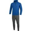 JAKO Jogginganzug Premium Basics Mit Kapuzensweat Royal Meliert | 34 -Jako Sport Swear 467443254 image
