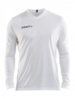 CRAFT SQUAD JERSEY SOLID LS M TRIKOT LANGARM HERREN White | XS
