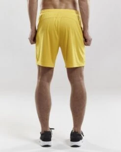 CRAFT SQUAD SHORT SOLID M TRIKOTSHORTS HERREN Yellow-black | XS -Jako Sport Swear 51354003 image b