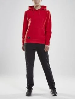 CRAFT Community Hoodie W Damen Kapuzenpullover Bright Red | XS -Jako Sport Swear 541362524 image c