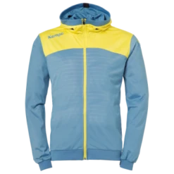 KEMPA EMOTION 2.0 KAPUZENJACKE Dove Blau-limonengelb | 128