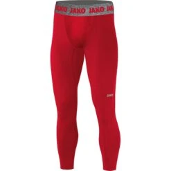 JAKO Long Tight Compression 2.0 Funktionstight Lang Rot | 140