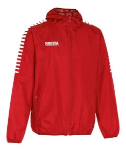 Derbystar Hyper Allwetterjacke Regenjacke Rot-weiß | 116