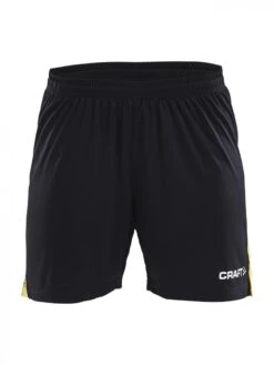 CRAFT PROGRESS SHORT CONTRAST W TRIKOTSHORTS DAMEN Black-yellow | XS