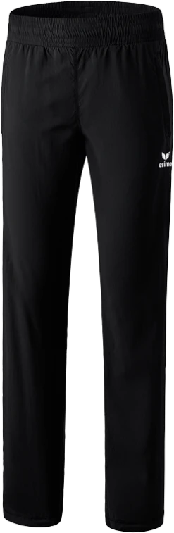 Erima Running Pants Zipper HOSE MIT DURCHGEHENDEM RV Black | 34