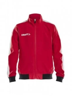 CRAFT PRO CONTROL WOVEN JACKET JR TRAININGSJACKE KINDER Bright Red | 122/128