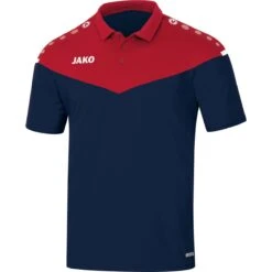 JAKO Polo Champ 2.0 Poloshirt Marine-chili Rot | 34
