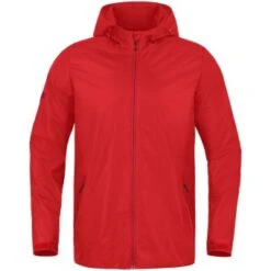 JAKO Allwetterjacke Allround Regenjacke Allwetter Rot | 128