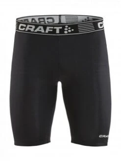 CRAFT PRO CONTROL COMPRESSION SHORT TIGHTS UNISEX KOMPRESSIONSTIGHT KURZ Schwarz | XS