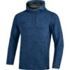 JAKO Kapuzensweat Premium Basics Kapuzenpullover Marine Meliert | 34