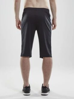 CRAFT PROGRESS 3/4 PANTS M TRAININGSHOSE HERREN Black-white | XS -Jako Sport Swear 697363379 image b