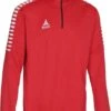 Select Argentina Trainingstop Pullover Zip Sweater Rot-weiß | 6 (116) -Jako Sport Swear 718349178 image