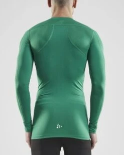 CRAFT PRO CONTROL COMPRESSION LONG SLEEVE UNISEX KOMPRESSIONSSHIRT LANG Team Green | XS -Jako Sport Swear 723360677 image b