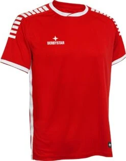 Derbystar Primo Trikot Trikot Kurzarm Rot-weiß | S