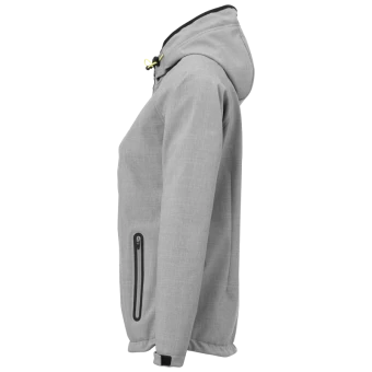 KEMPA CORE 2.0 SOFTSHELL JACKE WOMEN SOFTSHELLJACKE DAMEN Dark Grau Melange | XS 5 KEMPA CORE 2.0 SOFTSHELL JACKE WOMEN SOFTSHELLJACKE DAMEN Dark Grau Melange | XS – Bild 3
