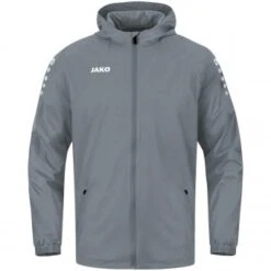 JAKO Allwetterjacke Team 2.0 Regenjacke Allwetter Steingrau | 116