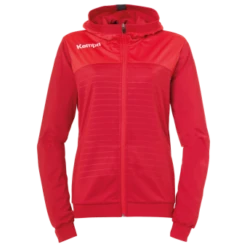 KEMPA EMOTION 2.0 KAPUZENJACKE WOMEN DAMEN Chilirot-rot | XS