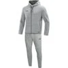 JAKO Jogginganzug Premium Basics Mit Kapuze Grau Meliert | 34 -Jako Sport Swear 827443638 image