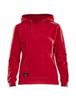 CRAFT Community Hoodie W Damen Kapuzenpullover Bright Red | XS