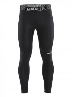 CRAFT PRO CONTROL COMPRESSION TIGHTS UNISEX KOMPRESSIONSTIGHT LANG Schwarz | XS
