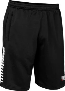 Derbystar Hyper Bermudashort Präsentationshose Kurz Schwarz-weiß | S