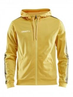 CRAFT PRO CONTROL HOOD JACKET M KAPUZENJACKE HERREN Yellow-black | XS